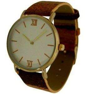 Olivia Pratt Cork Style Strap Watch
